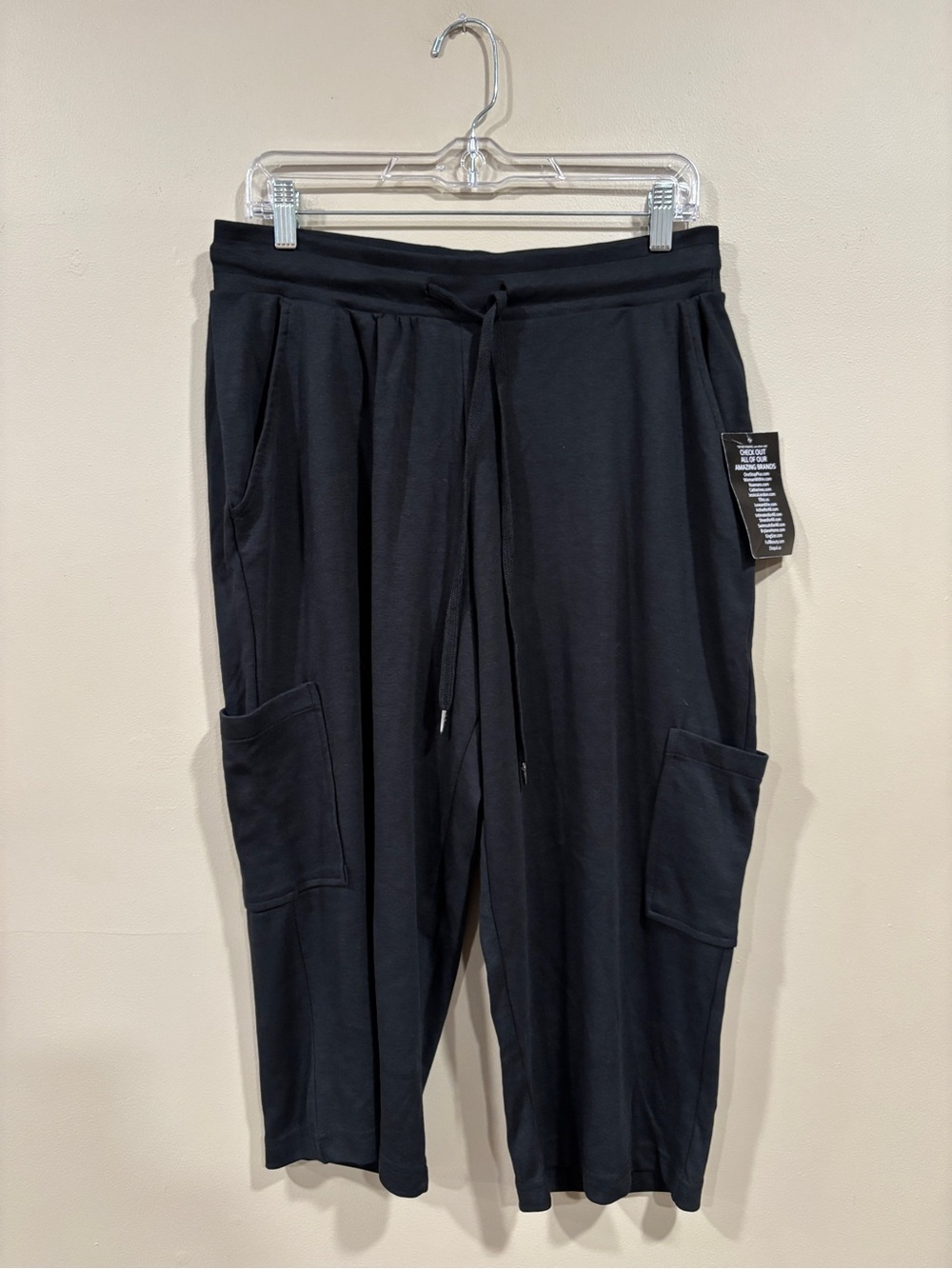 Woman Within Women’s Capri Stretch Fit Pants Size 14/16 M Petite